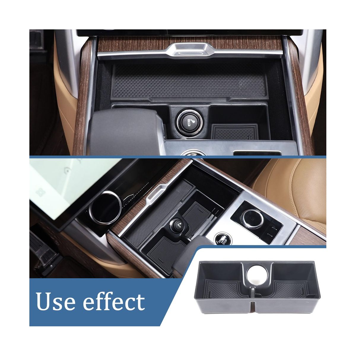 Center Console Armrest Storage Box Tray Organizer for Land Rover Range Rover Vogue 2023 Accessories