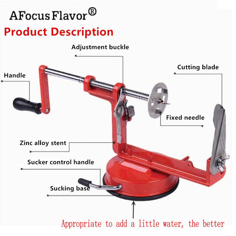 1 Pc Potato Twister Potato Slicer Stainless Steel Kitchen Accessories Tornado Slicer Manual Cutter Spiral Chips JIN