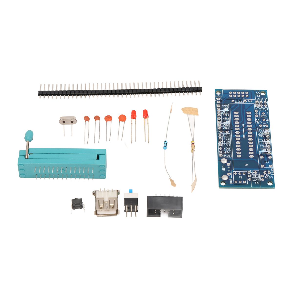 Development Board Kit ATMEGA8 ATMEGA48 AVR Small System