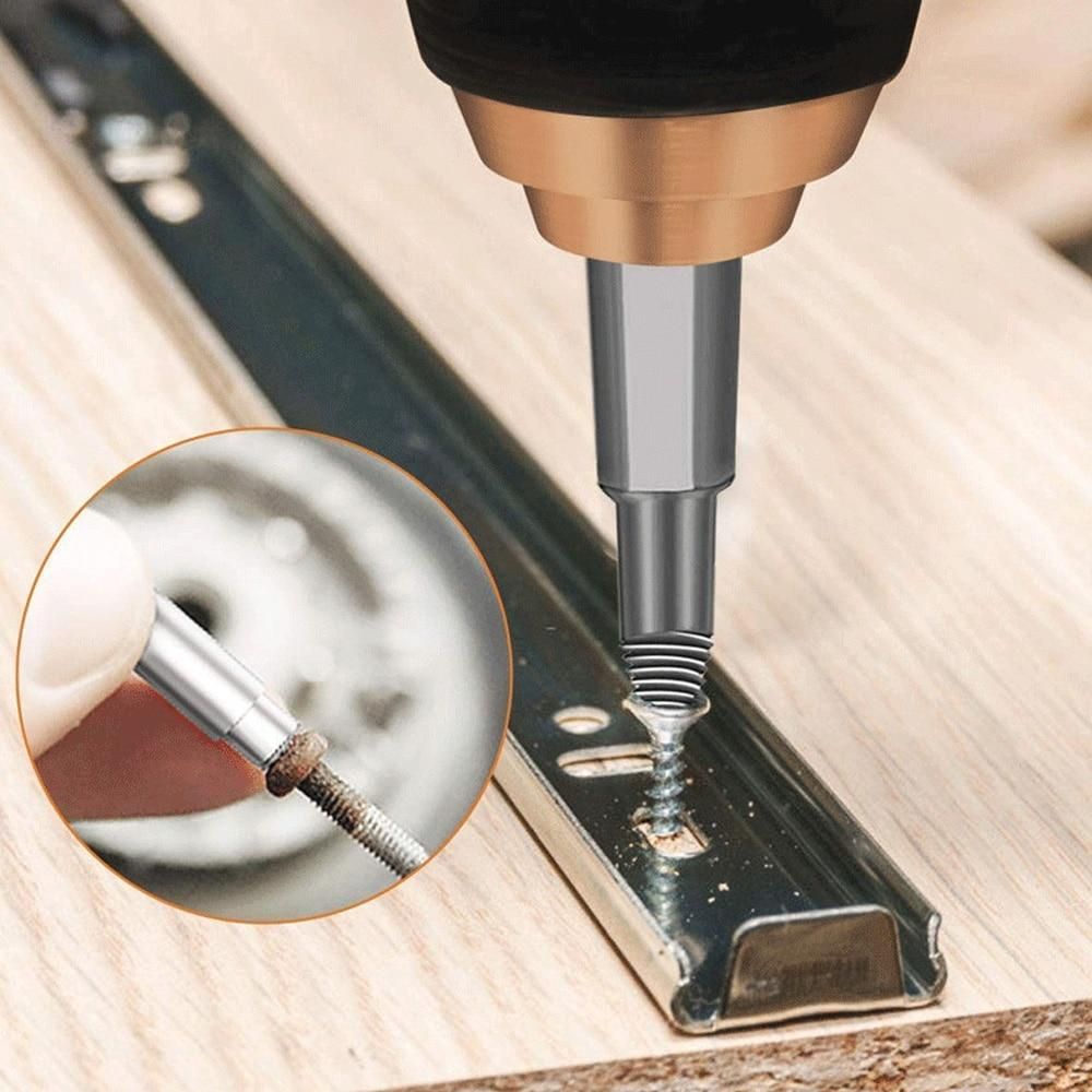 Damaged Screw Extractor Remover Drill Bit Set Disassemble Screws Bolt Stud Slip Teeth Demolish Stripped Broken Remover Tools