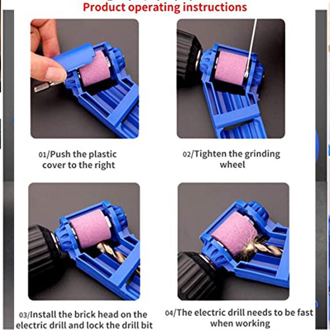 Grinding Wheel Drill Bit Sharpener Hand Tools Nail