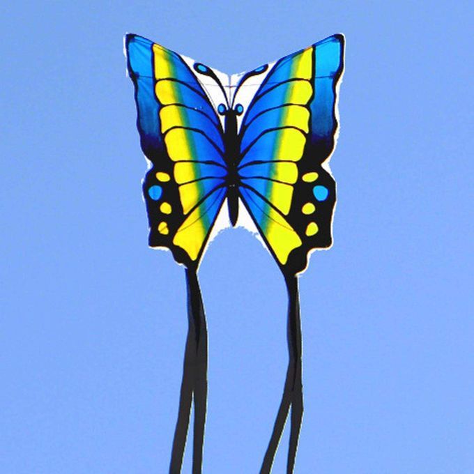 Butterfly Flying Kite Children Toy Outdoor Activity With Tail Style 3