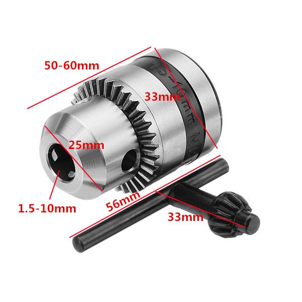 Angle Grinder Conversion Chuck 1.5-10mm Metal Drill Chucks