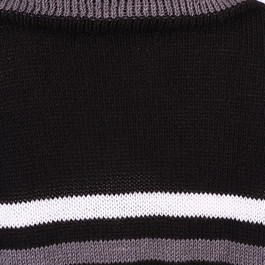 Fashionable Ladies Cardigan Black White And Arch