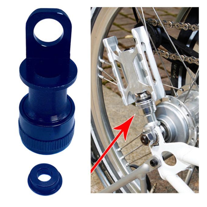 Bike Bicycle Fast Pedal Quick Release Base Buckle Holder For Black