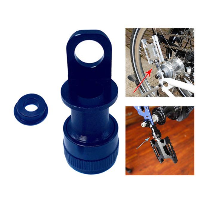 Bike Bicycle Fast Pedal Quick Release Base Buckle Holder For Black