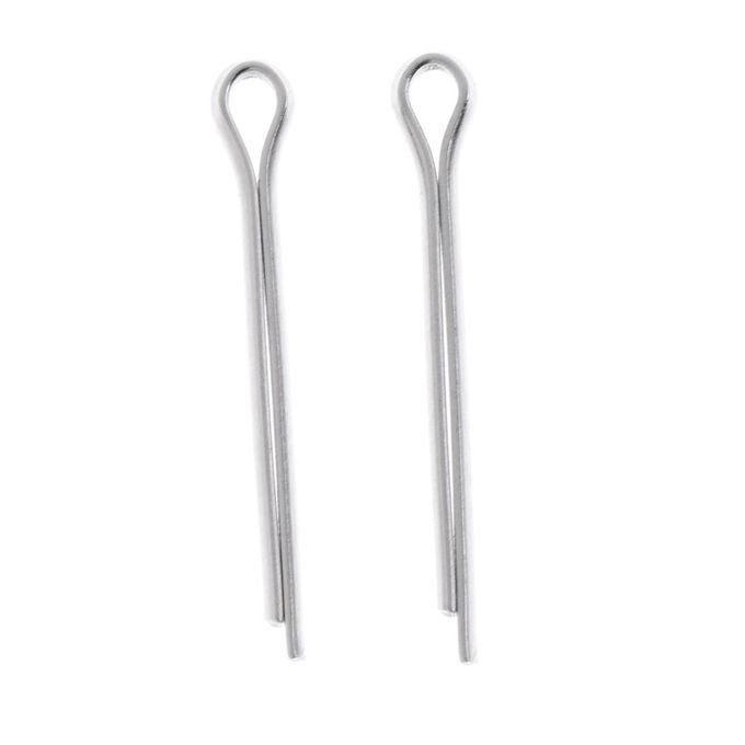 20Pcs Bike Cotter Pin Stainless Steel Split Pins For Brake Disc Pad