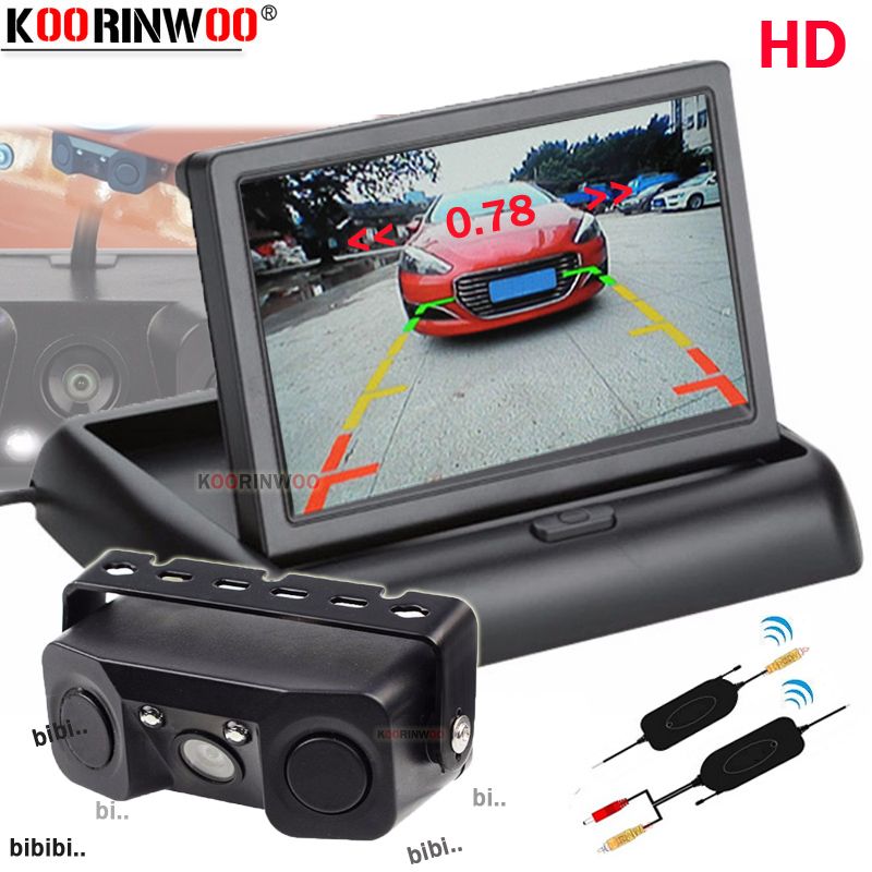 Koorinwoo Digital Monitor With Reversible Camera Back For