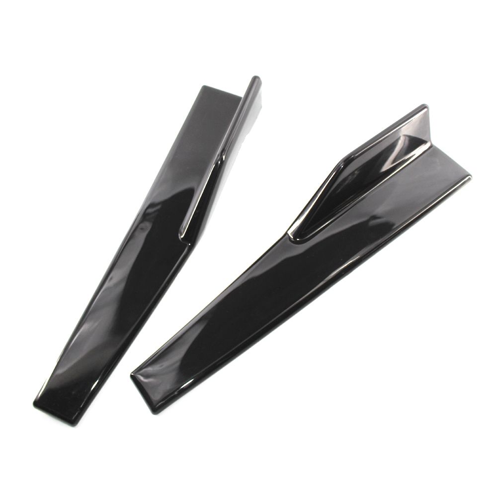 Car ABS Bumper Spoiler Rear Lip Side Skirt Extension