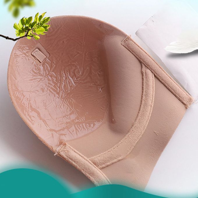 Women Invisible Adhesive Bra Push Up Stick  Bra Silicone Bralette D