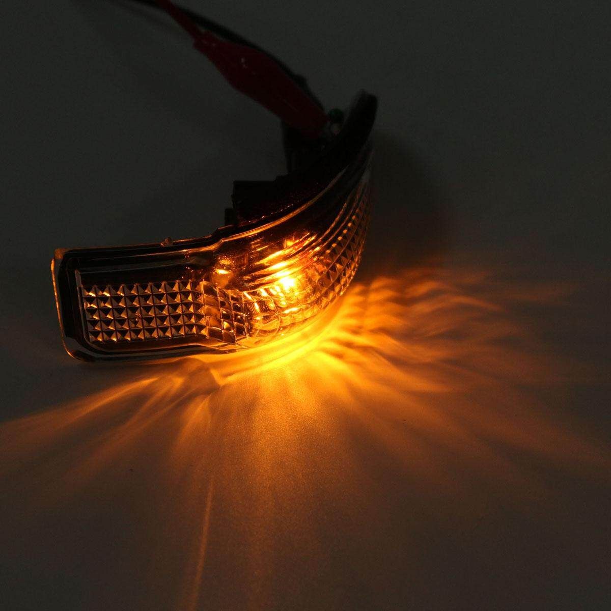 Driver Right Side Wing Mirror Blinker Indicator Light For Toyota Camry Yaris