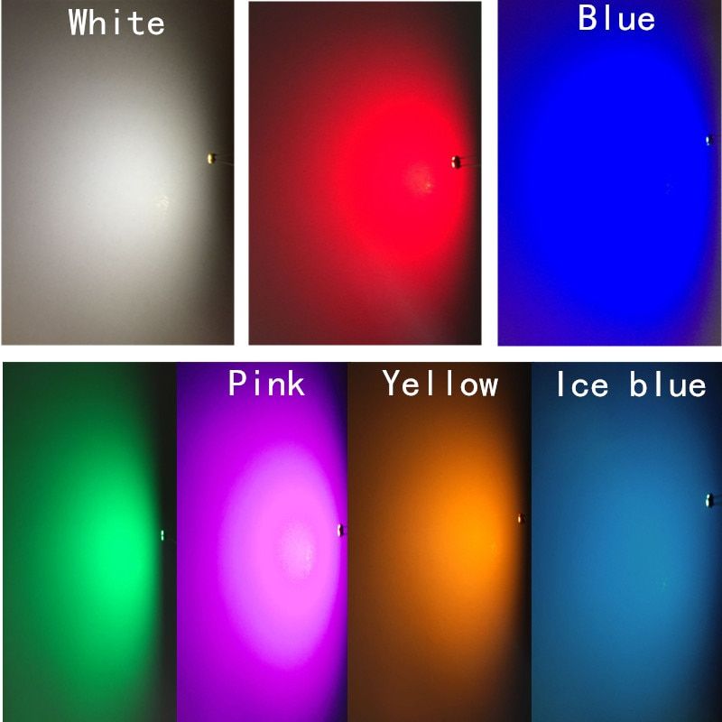 10 Pcs T3 T4 T4.7 T5 Led Car Dashboard Light Instrument Automobile Door Wedge Gauge Reading Lamp