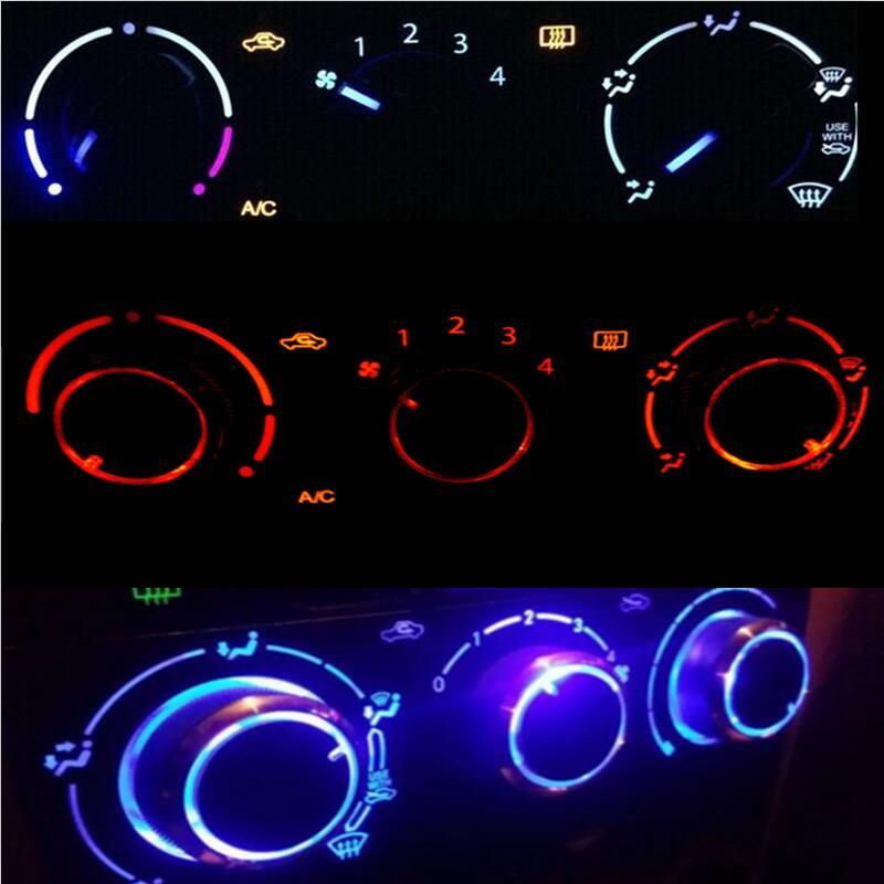 10 Pcs T3 T4 T4.7 T5 Led Car Dashboard Light Instrument Automobile Door Wedge Gauge Reading Lamp