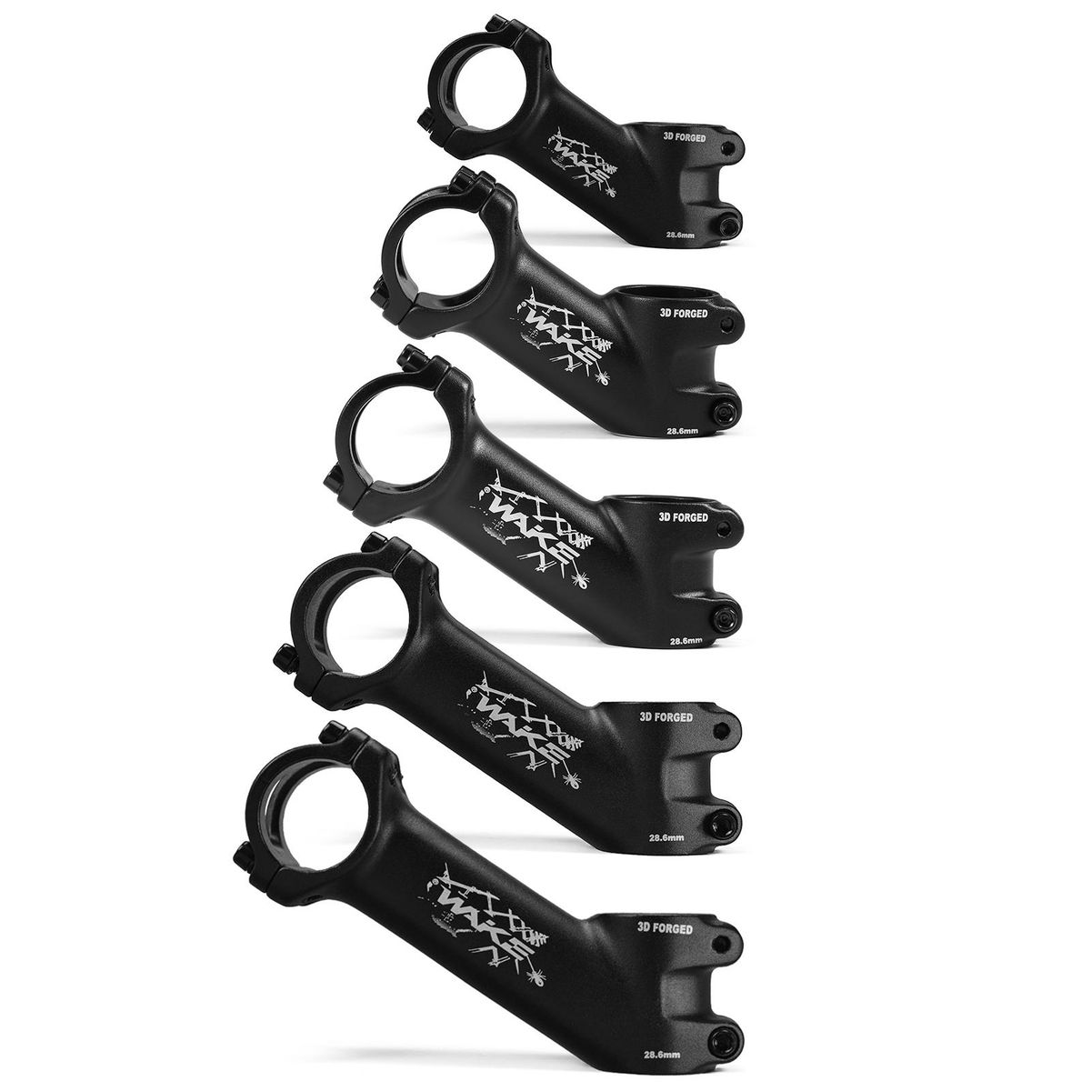 35 Degree Bicycle Stem Ultralight Bicycle Stem Mountain Road Bike Stem for 31.8mm Handlebar