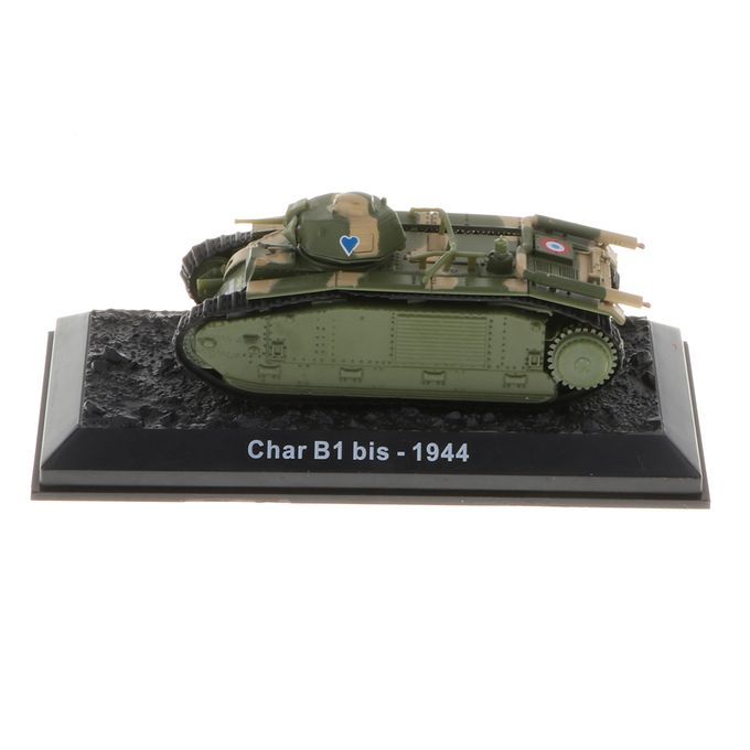 172  Armor WWII French Char B1 Bis Battle Tank  Vehicle