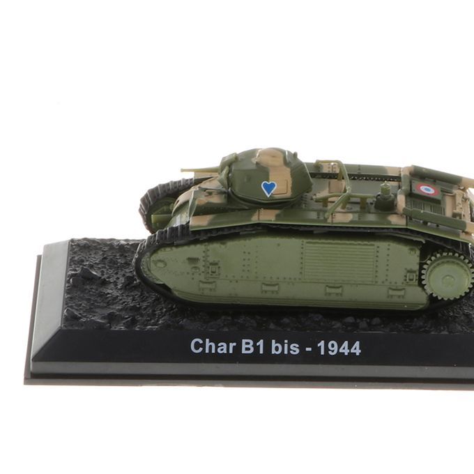 172  Armor WWII French Char B1 Bis Battle Tank  Vehicle