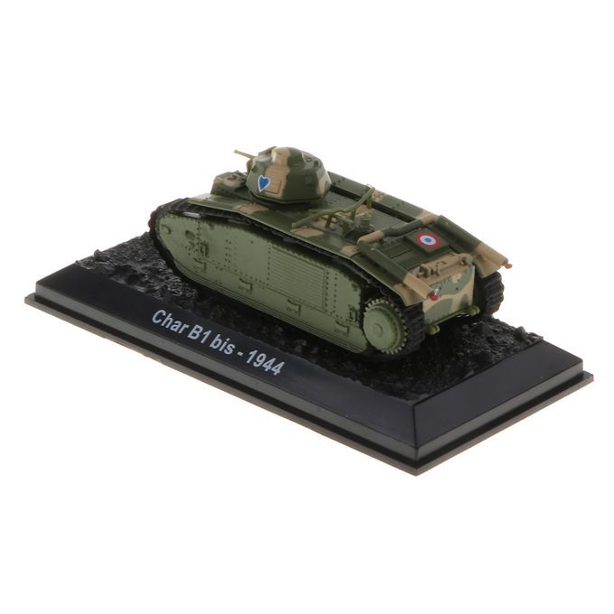 172  Armor WWII French Char B1 Bis Battle Tank  Vehicle