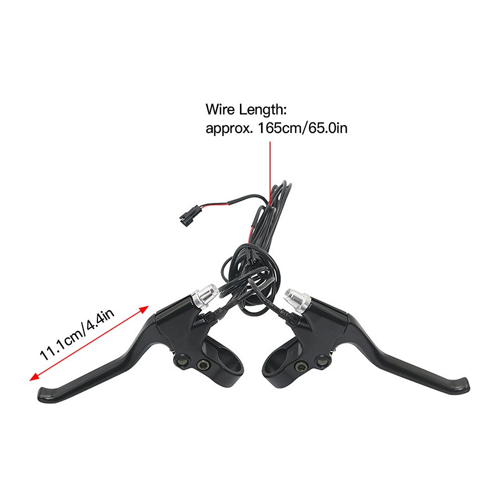 1 Pair Electric Bike Brake Lever E-bike Right Left Lever