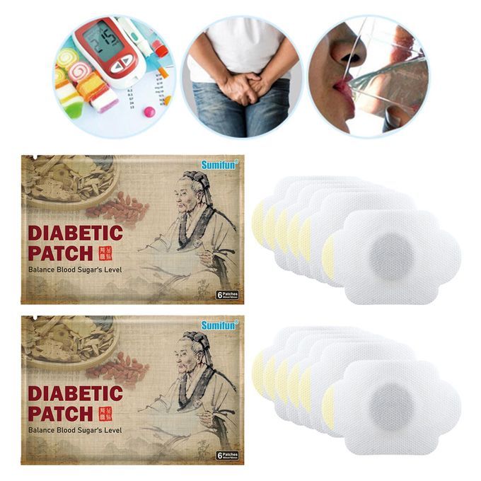 High  Sugar 12 Pcs/2Bag Diabetes Plasters Diabetes Patch Diabetes