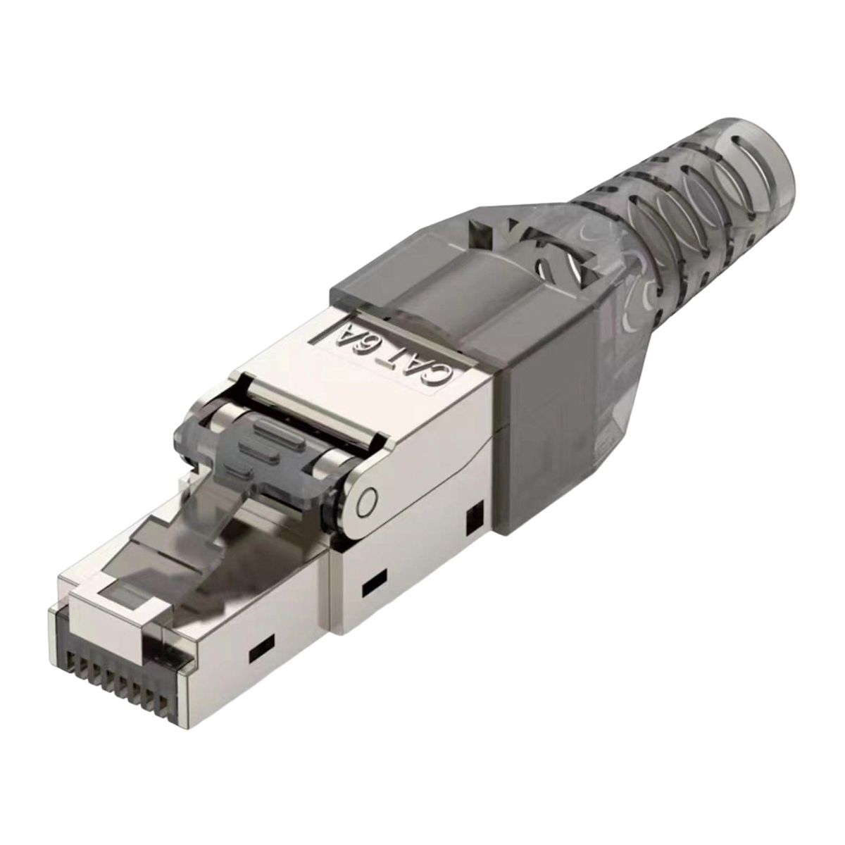 1 Set Shielded Crystal Heads Cat 6A78 Gigabit Network Crystal Heads A