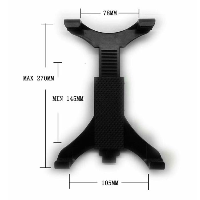 Titulaire Back Seat Headrest Mount Holder For Ipad 2 3/4 5