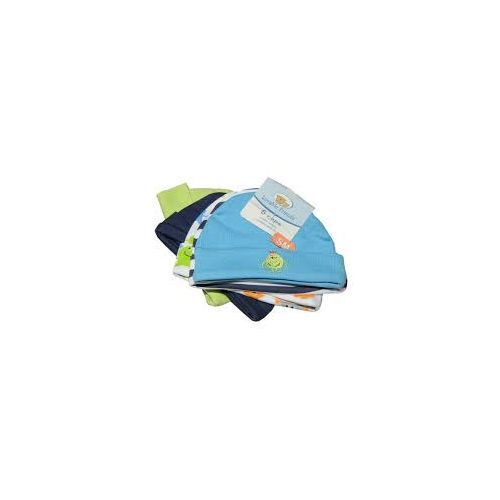Baby Boy Caps - Set Of 5- Multicolor