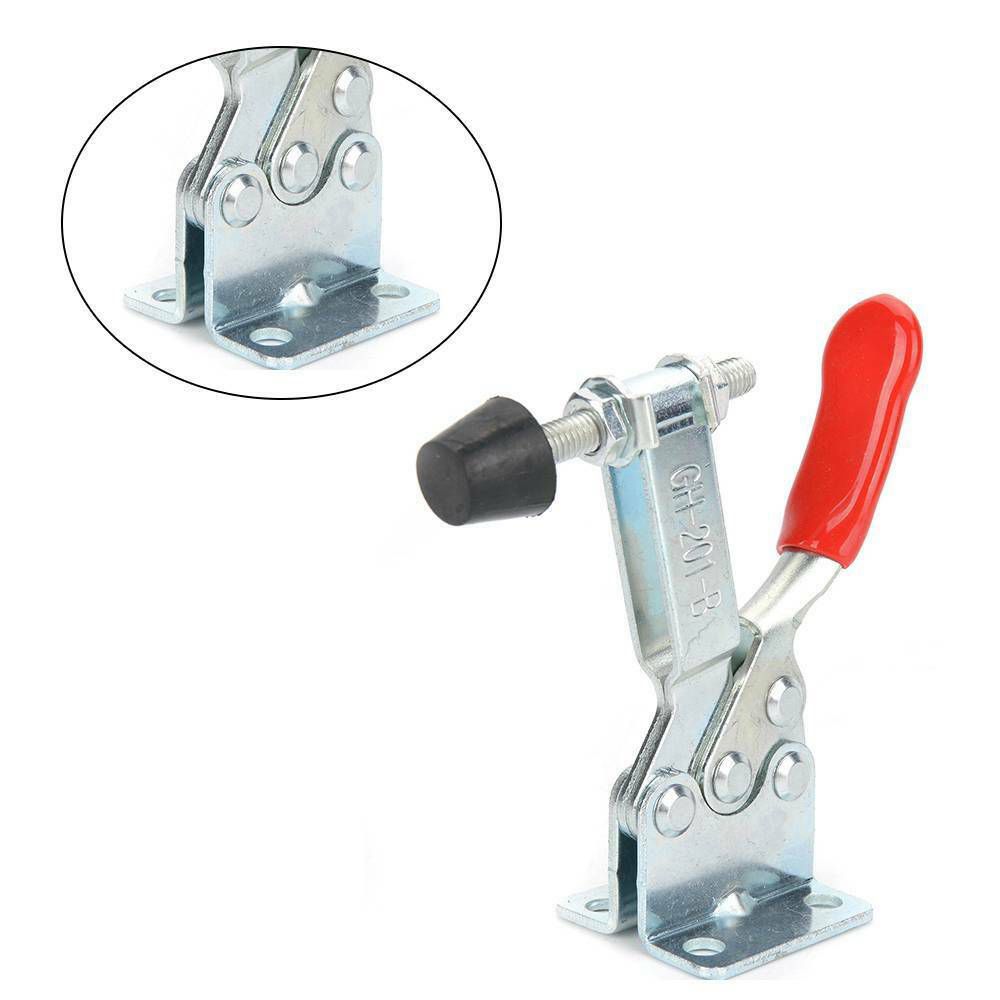 4Pcs GH-201B Toggle Clamps Quick Release Hand Tool Holding