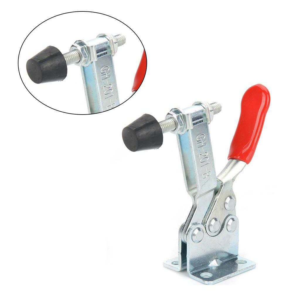 4Pcs GH-201B Toggle Clamps Quick Release Hand Tool Holding
