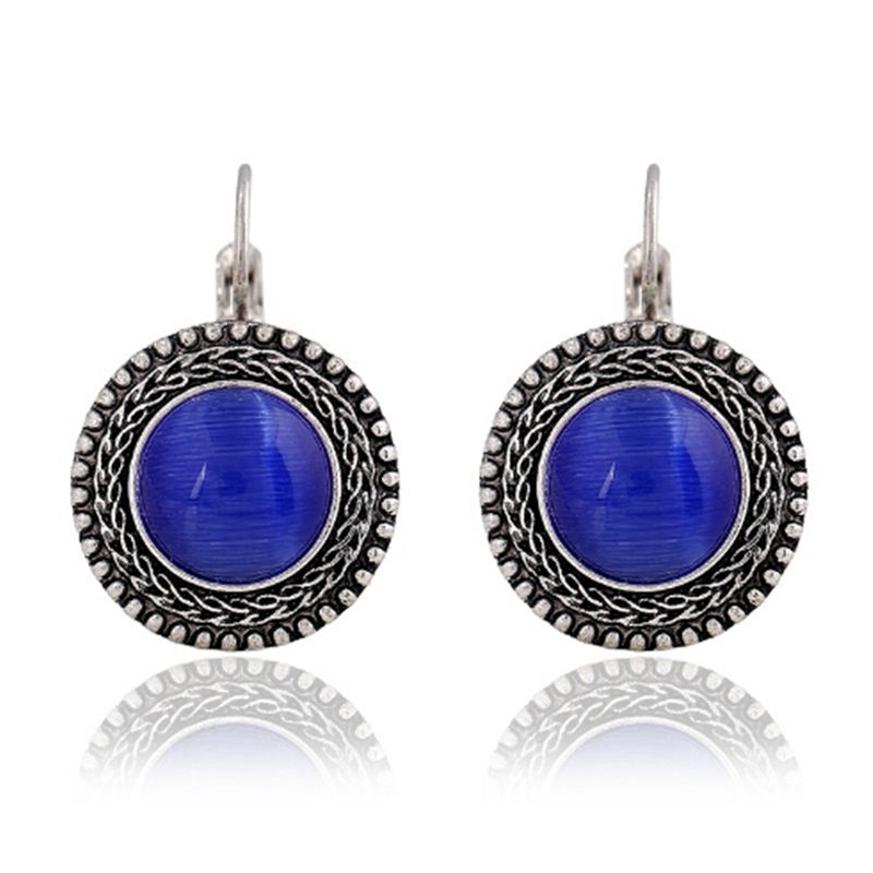 Vintage Tibetan Silver Bohemian Long Earring