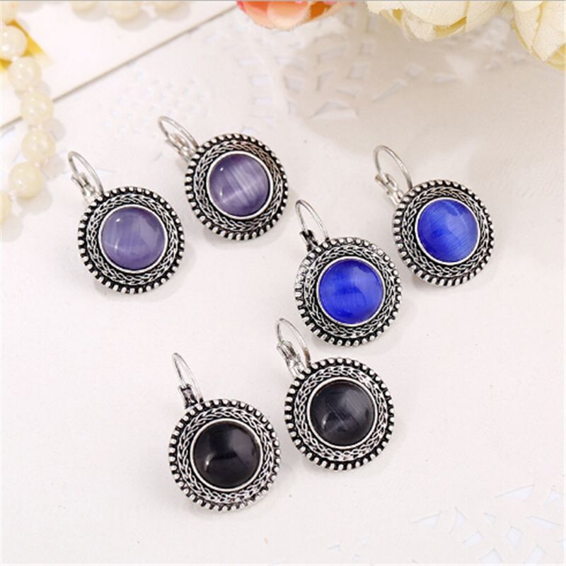 Vintage Tibetan Silver Bohemian Long Earring