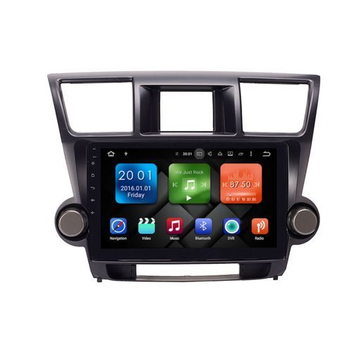 Toyota HIGHLANDER 2008-2010 Car Android Player With Navigation With Reverse Camera