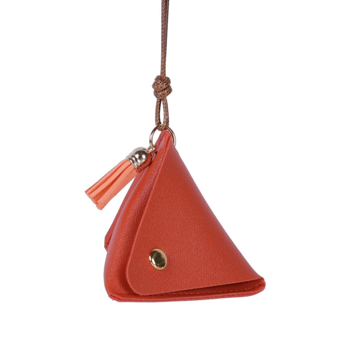 Women Wallet Coins Purse Gift Jewelry Bag Orange