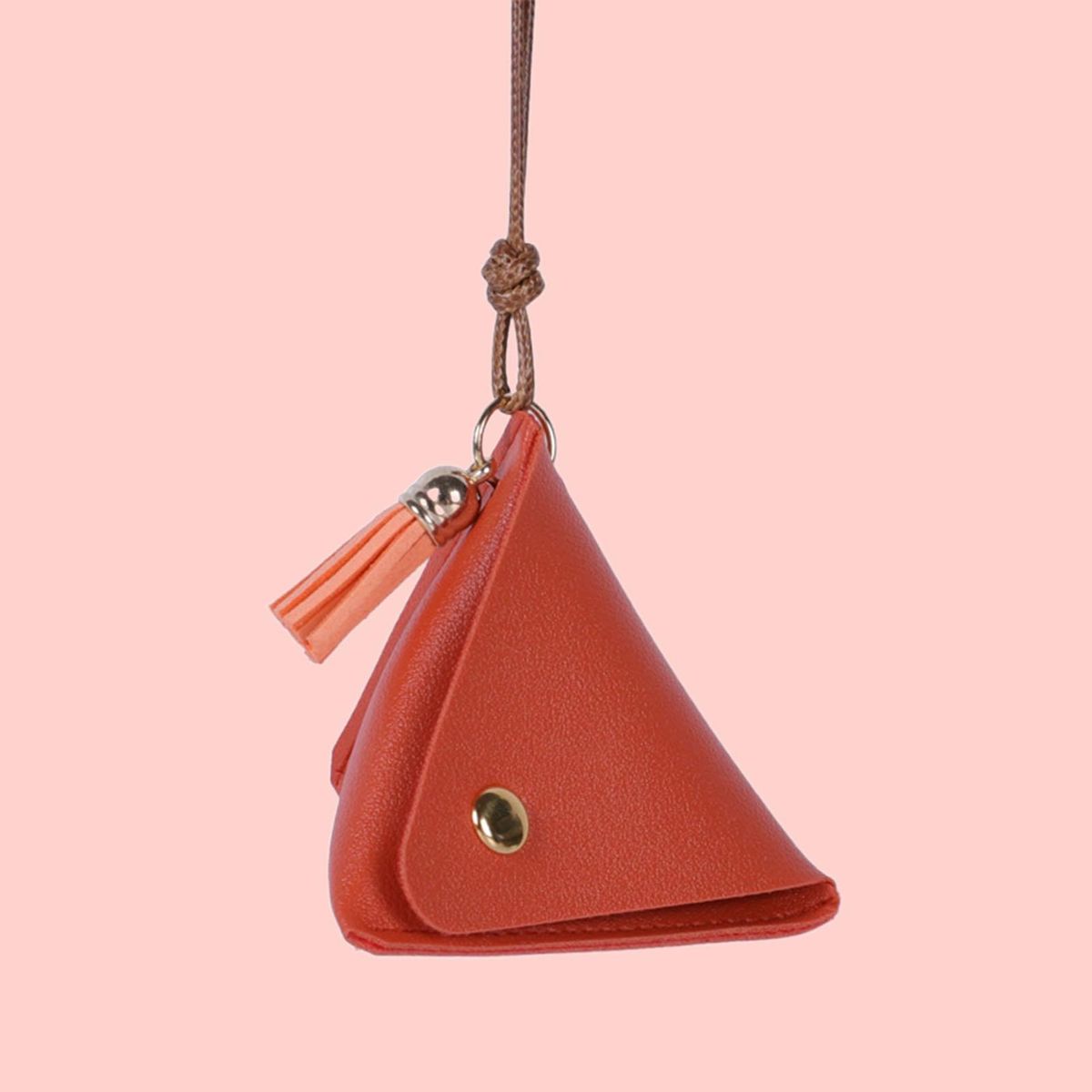Women Wallet Coins Purse Gift Jewelry Bag Orange
