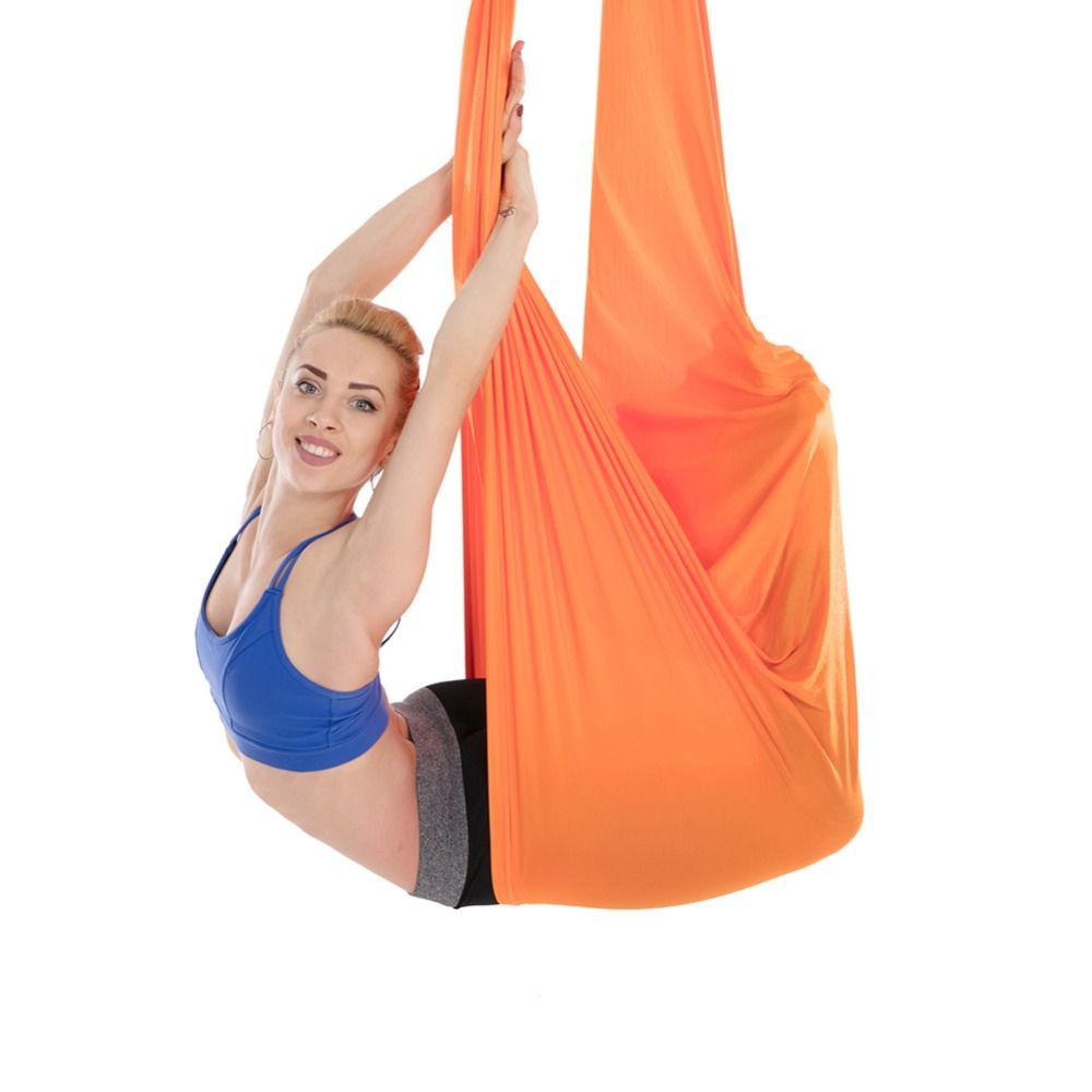 Aerial Yoga Hammock Swing For Antigravity Yoga-Orange