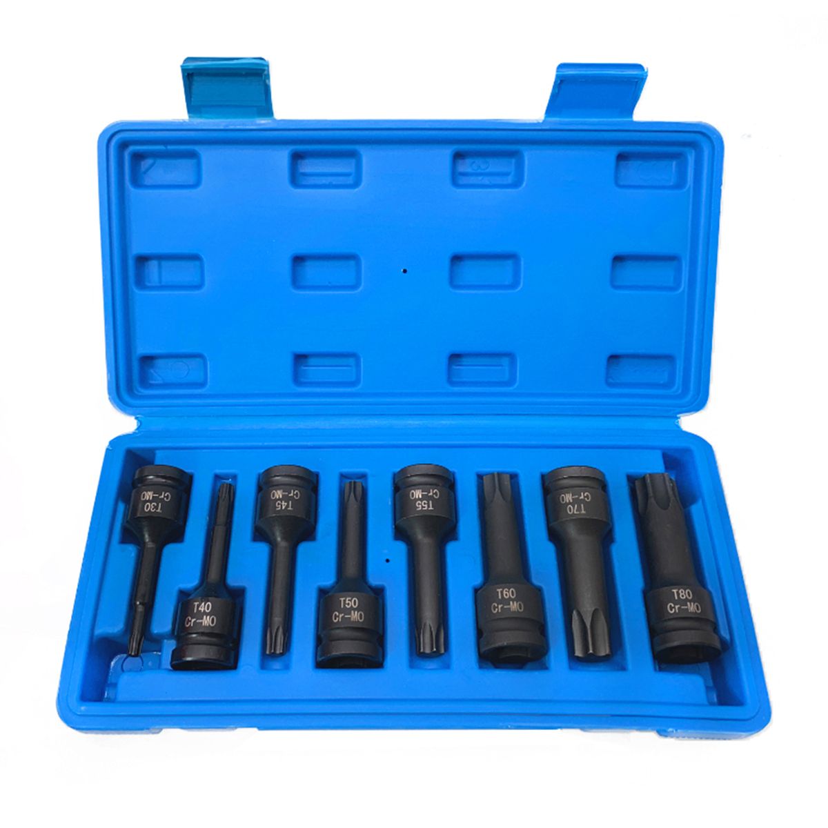1/2in Drive Impact Torx Star Bit Socket Sets T30 T40 T45 T50