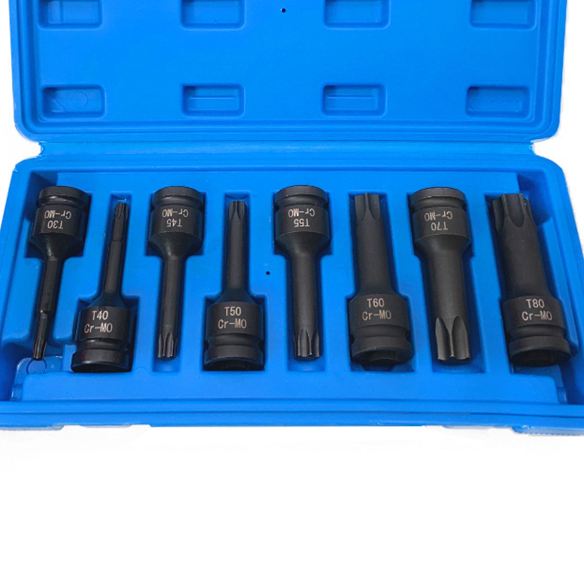 1/2in Drive Impact Torx Star Bit Socket Sets T30 T40 T45 T50