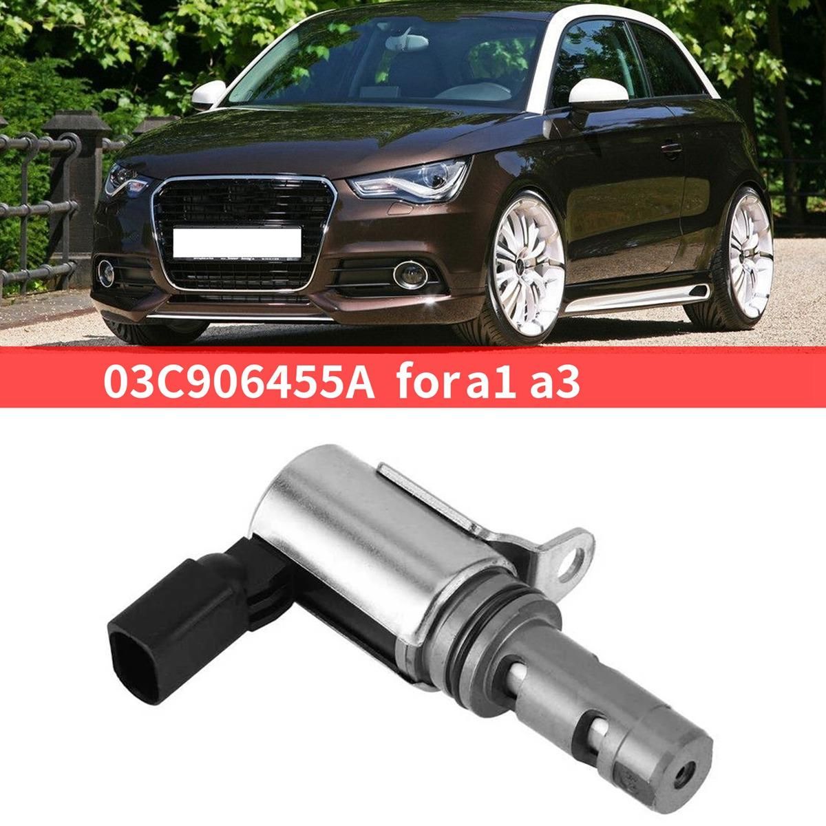 03C906455A Camshaft Solenoid Valve Oil Control Valve Vvt Solenoid Valve Auto for A1 A3