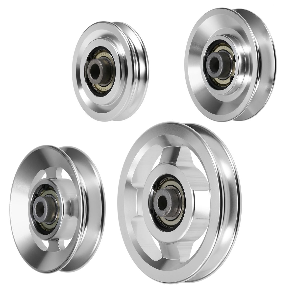 Universal Aluminium Alloy Bearing Pulley Wheel Gym Parts