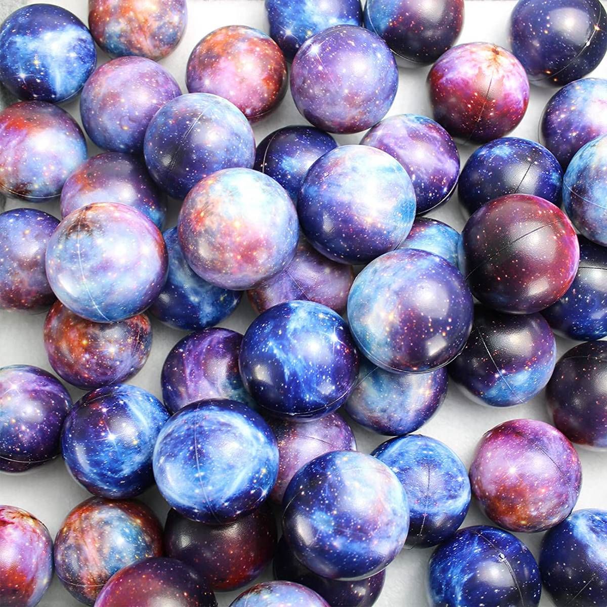 Galaxy Stress Ball,48Pc Bouncy