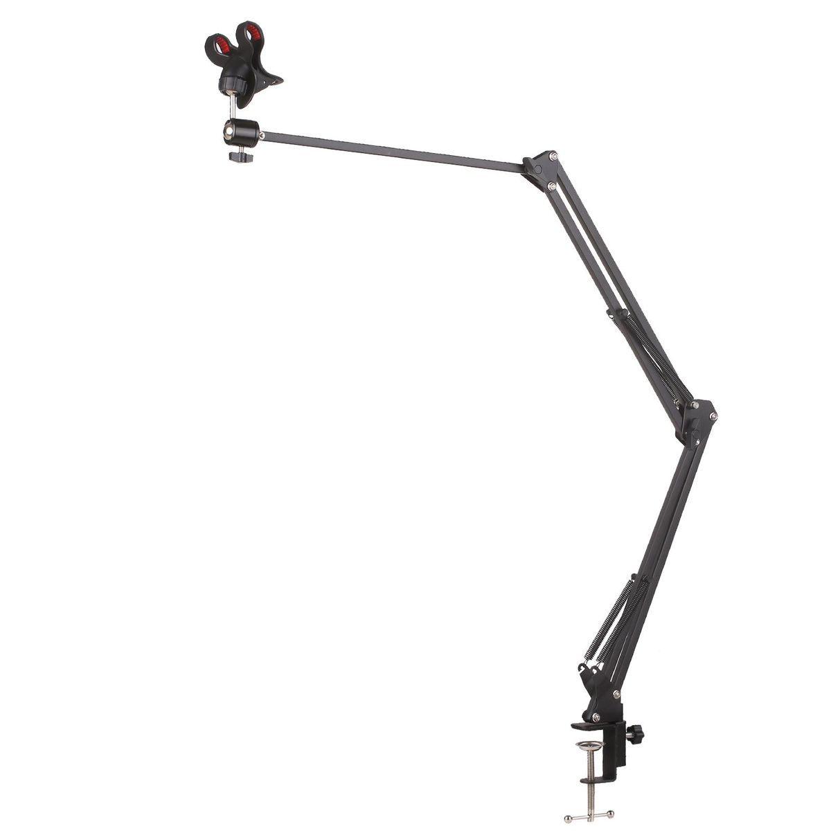 Extended Holder Cantilever Bracket Telescopic Stand Live Support Lazy Bracket with Extendable Arm Desktop Bracket for Mobile Phone