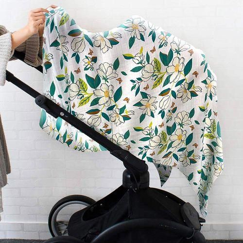 Muslin Baby Blanket 47X47 Inch Large Muslin