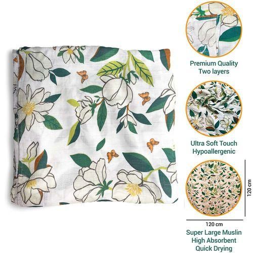 Muslin Baby Blanket 47X47 Inch Large Muslin