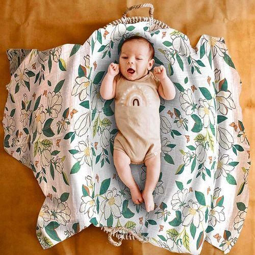 Muslin Baby Blanket 47X47 Inch Large Muslin