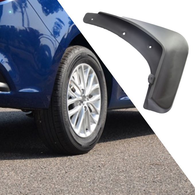 4Pcs/Set LB-SY-533 Car Mudguard Durable Anti-freezing-Black
