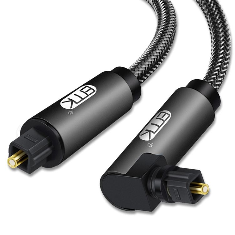 EMK Optical Audio Cable 3m(Black)