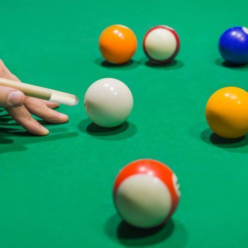 100PCS Slip-on Pool Cue Tips Billiard Cue Ferrules Billiard