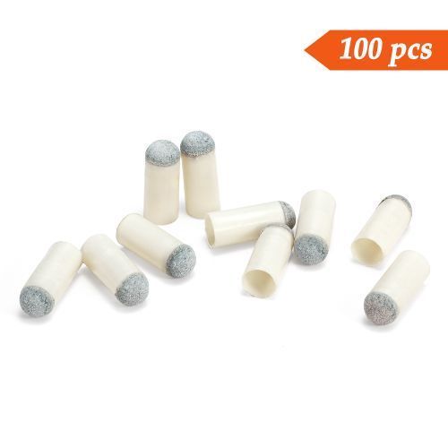 100PCS Slip-on Pool Cue Tips Billiard Cue Ferrules Billiard