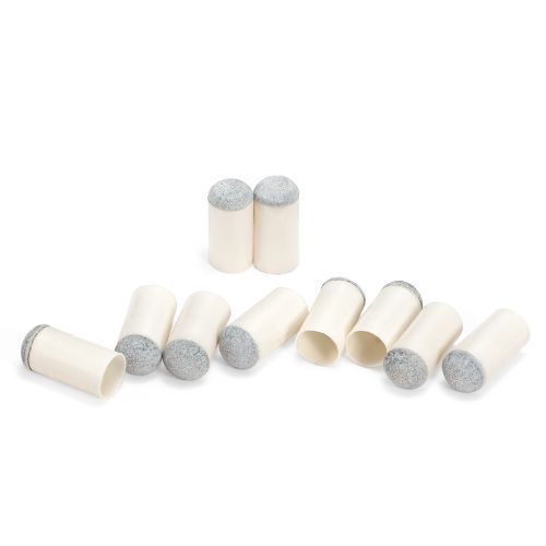 100PCS Slip-on Pool Cue Tips Billiard Cue Ferrules Billiard