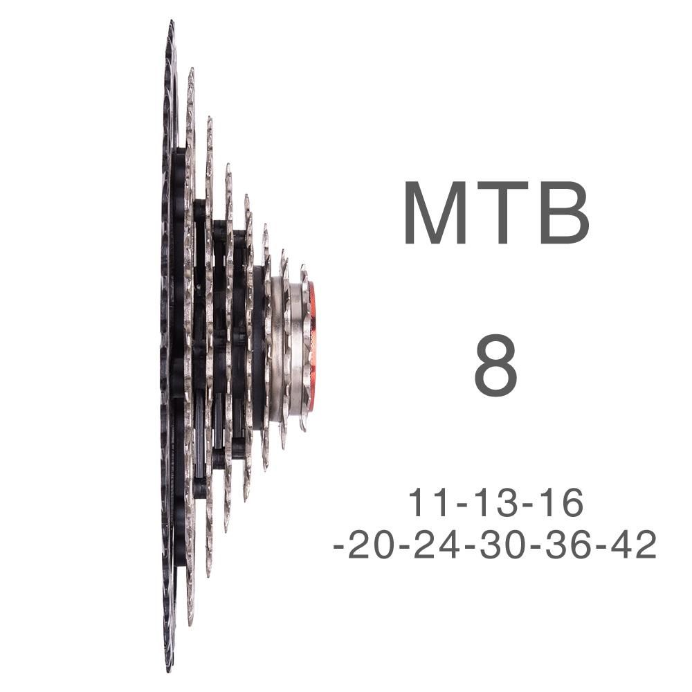 MTB 8 Speed 11-42T Cassette Freewheel Mountain Bike Bicycle Parts