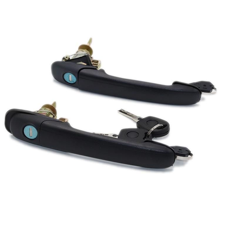 6K0837205 6K0837206 FRONT LEFT RIGHT DOOR HANDLE WITH LOCK BARREL FOR FORD GALAXY 1995-2006 33MM PIN LENGTH